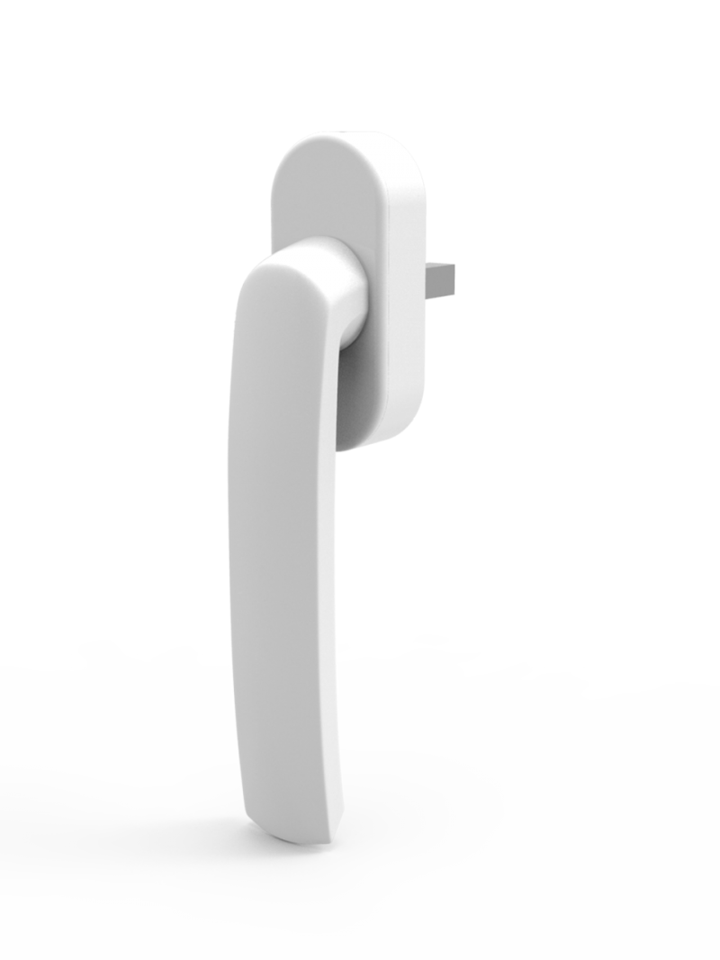 WINDOW HANDLE AL FLAT 9016