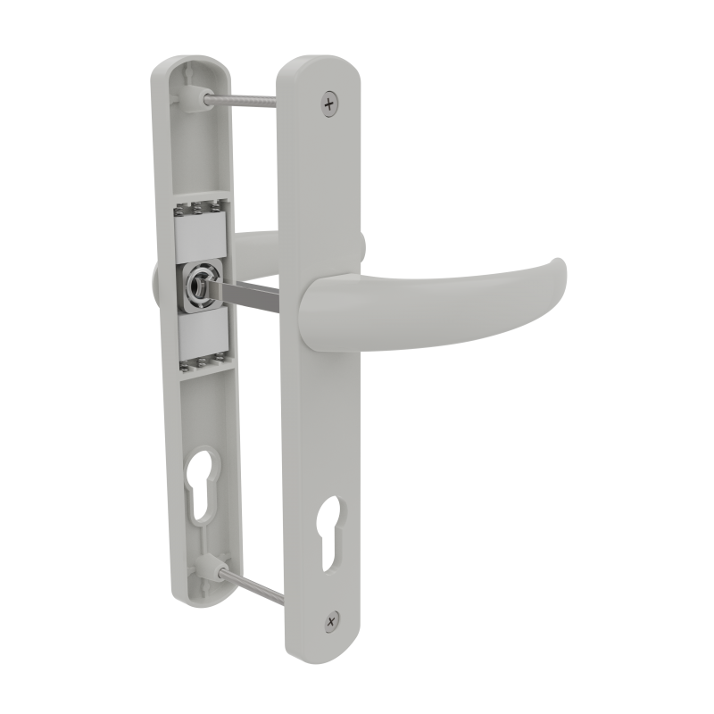 DOOR HANDLE AL EGE 85 MM AXIS LONG&WIDE 9016