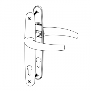 DOOR HANDLE PL EGE 85 MM AXIS DELUXE 8003