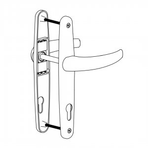 DOOR HANDLE PL EGE 85 MM AXIS DELUXE 8003