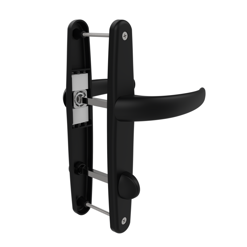 DOOR HANDLE PL EGE WC TYPE DELUXE 9005 MATTE