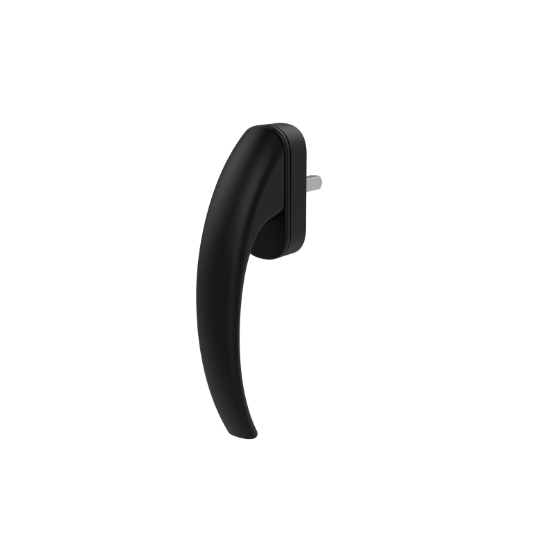 WINDOW HANDLE PL EGE ACOUSTIC 9005 MATTE