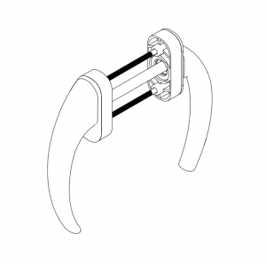 SLIDING GROUP AL EGE SET 9005 MATTE