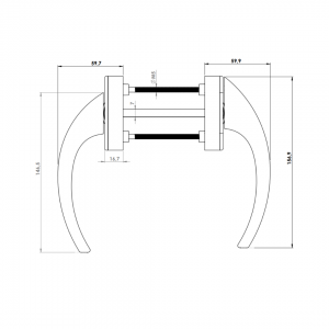 SLIDING GROUP AL EGE SET 9005 MATTE