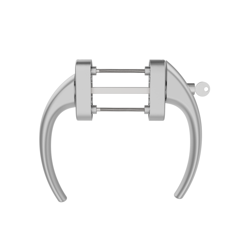 SLIDING GROUP AL EGE SET LOCKABLE ELOXAL FINISH