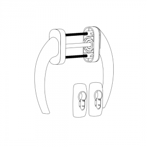 SLIDING GROUP AL EGE SET WITH ROSETTE 8003
