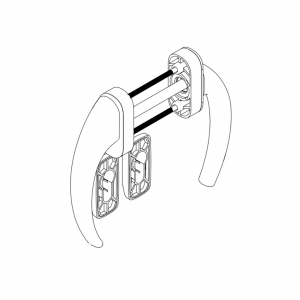 SLIDING GROUP AL EGE SET WITH ROSETTE 8003