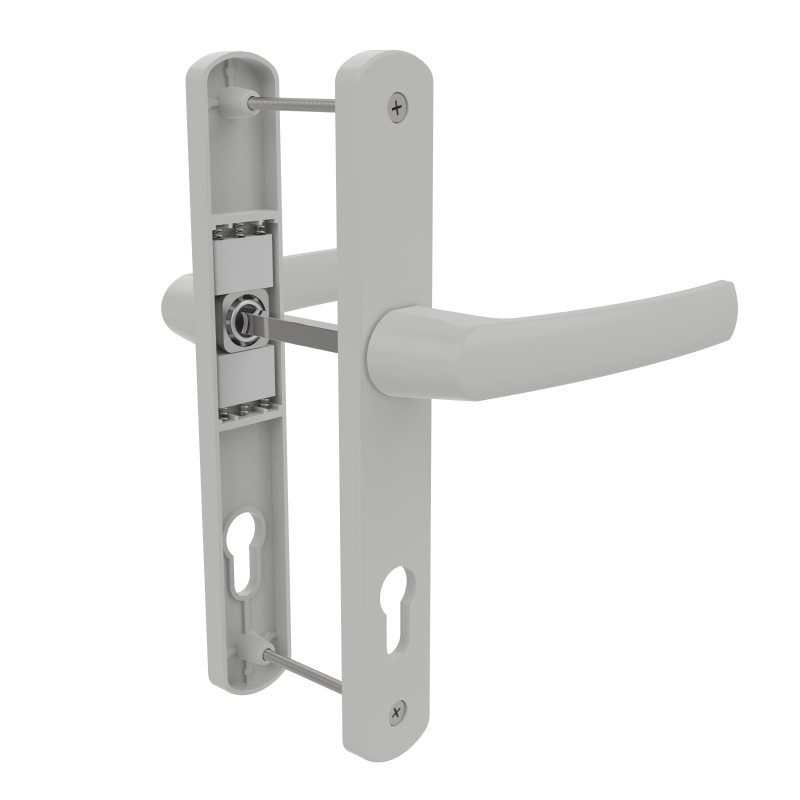 DOOR HANDLE AL JUMBO LARA 85 MM AXIS LONG&WIDE 9016