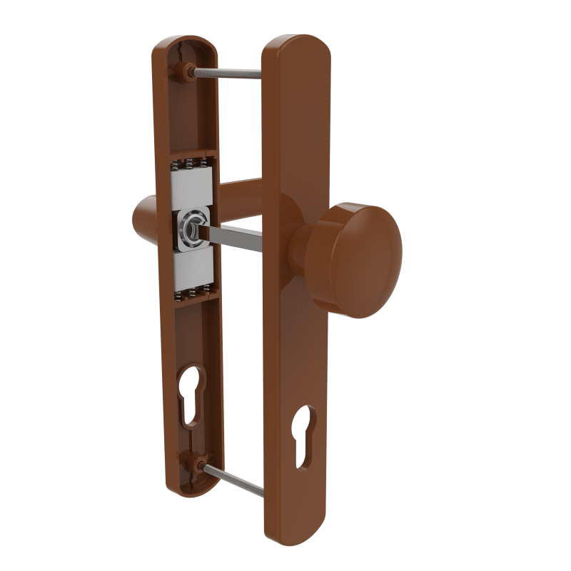 DOOR HANDLE AL JUMBO LARA 85 MM AXIS LONG&WIDE KNOB TYPE 8003