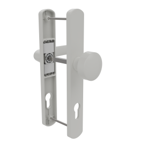 DOOR HANDLE AL JUMBO LARA 92 MM AXIS LONG&WIDE KNOB TYPE 9016