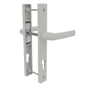 DOOR HANDLE AL LARA 85 MM AXIS 30 MM LONG&ANGULAR 9016