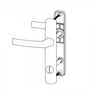 DOOR HANDLE AL LARA WC TYPE 7016