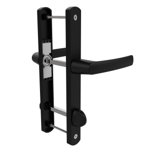 DOOR HANDLE AL LARA WC TYPE LONG&WIDE 9005 MATTE