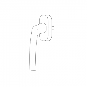 WINDOW HANDLE AL LARA ACOUSTIC 7016
