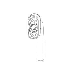 WINDOW HANDLE AL LARA ACOUSTIC 7016