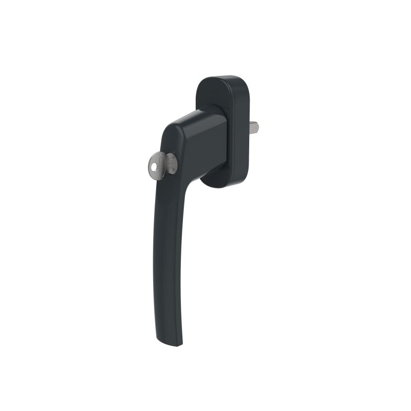 WINDOW HANDLE AL LARA ACOUSTIC LOCKABLE 7016