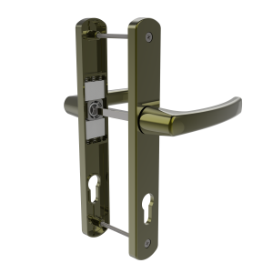 DOOR HANDLE AL JUMBO MILANO 85 MM AXIS LONG&WIDE BRONZE ANODIZED