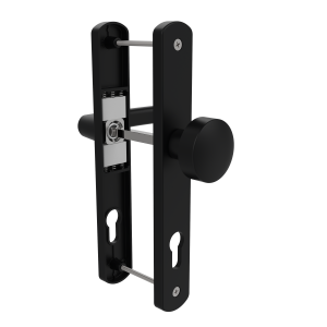 DOOR HANDLE AL JUMBO MILANO 85 MM AXIS LONG&WIDE KNOB TYPE 9005 MATTE
