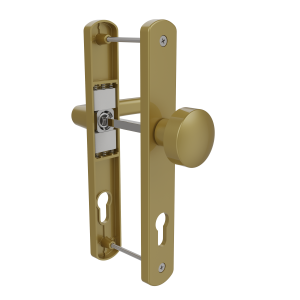 DOOR HANDLE AL JUMBO MILANO 85 MM AXIS LONG&WIDE KNOB TYPE GOLD FINISH