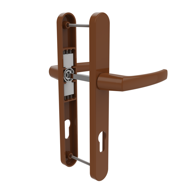 DOOR HANDLE AL MILANO 85 MM AXIS 30 MM LONG&OVAL 8003