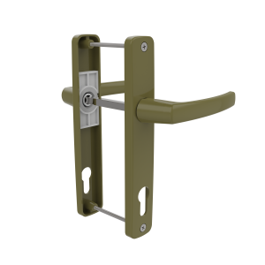 DOOR HANDLE AL MILANO 85 MM AXIS BRONZE FINISH