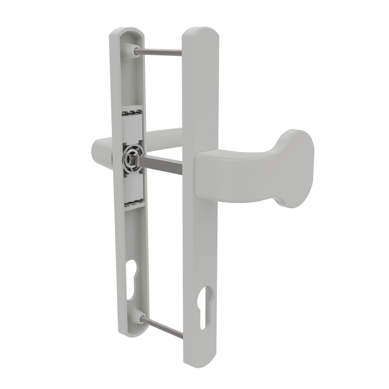 DOOR HANDLE AL MILANO 92 MM AXIS LONG&NARROW PULL TYPE 9016