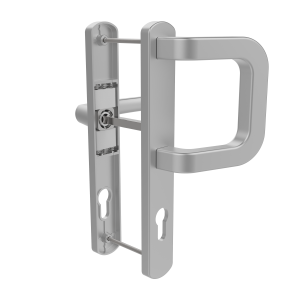 DOOR HANDLE AL MILANO 92 MM AXIS LONG&WIDE D TYPE ELOXAL FINISH
