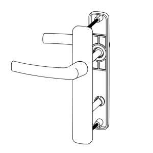 DOOR HANDLE AL MILANO BALCONY TYPE 8022