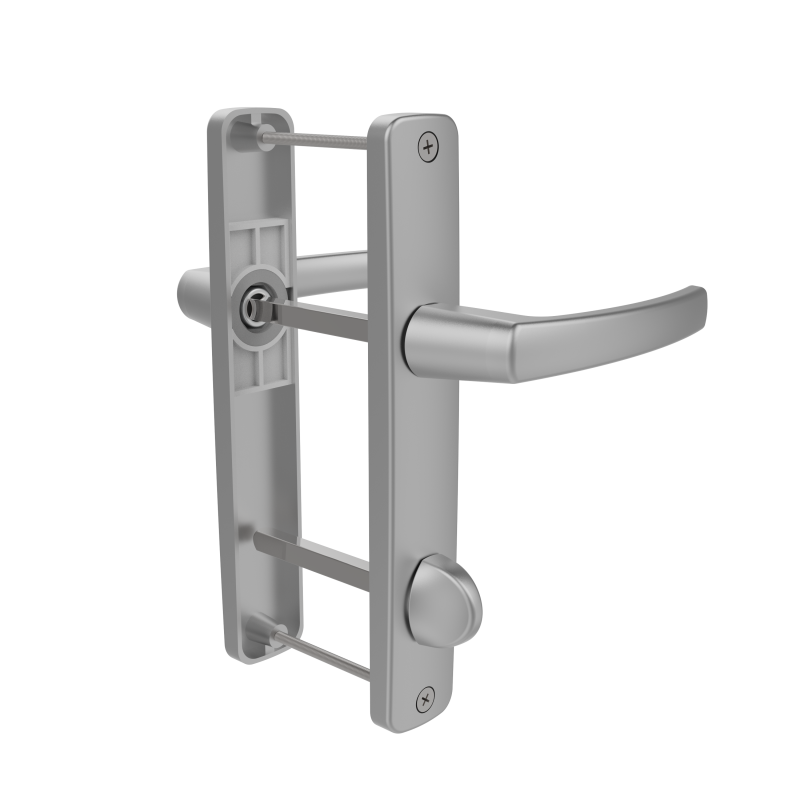 DOOR HANDLE AL MILANO BALCONY TYPE ELOXAL FINISH
