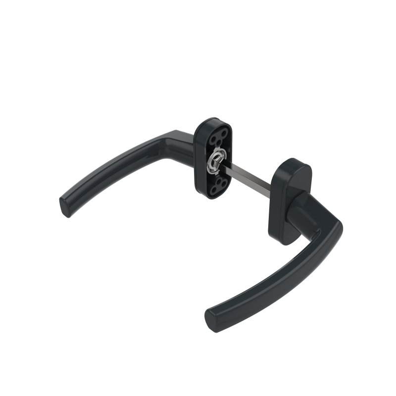 DOOR HANDLE AL MILANO LEVER 7016