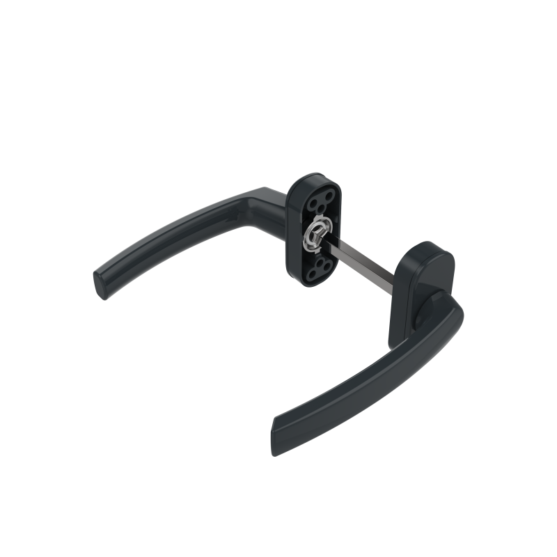DOOR HANDLE AL MILANO FLAT LEVER 7016