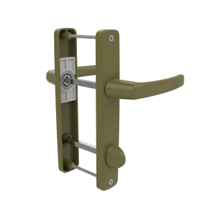 DOOR HANDLE AL MILANO WC TYPE BRONZE FINISH