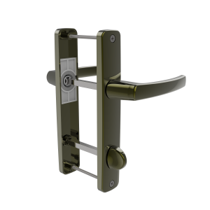 DOOR HANDLE AL MILANO WC TYPE BRONZE ANODIZED