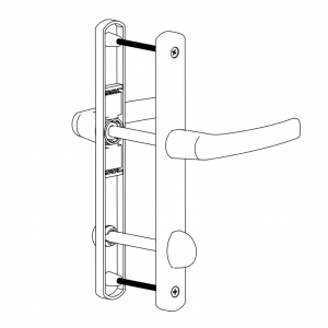 DOOR HANDLE AL MILANO WC TYPE LONG&NARROW 1013