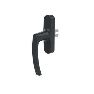 WINDOW HANDLE AL MILANO AXIAL SHORT FORKED 7016