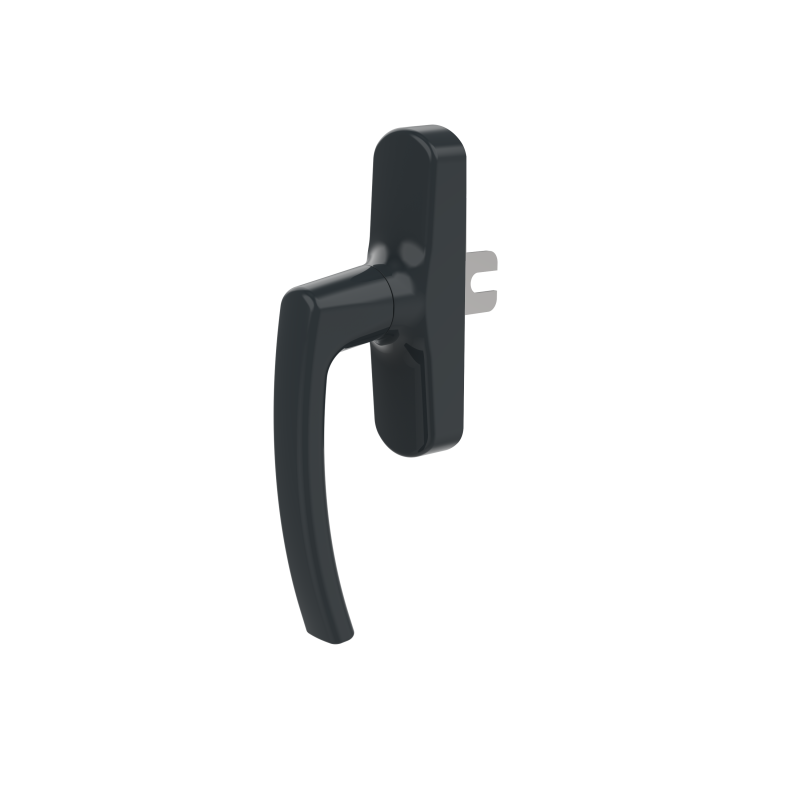 WINDOW HANDLE AL MILANO AXIAL SHORT FORKED 7016