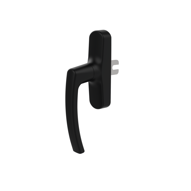 WINDOW HANDLE AL MILANO AXIAL SHORT FORKED 8022