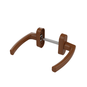 DOOR HANDLE AL JUMBO MILANO LEVER 8003