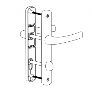 DOOR HANDLE AL JUMBO MILANO WC TYPE LONG&WIDE 8003