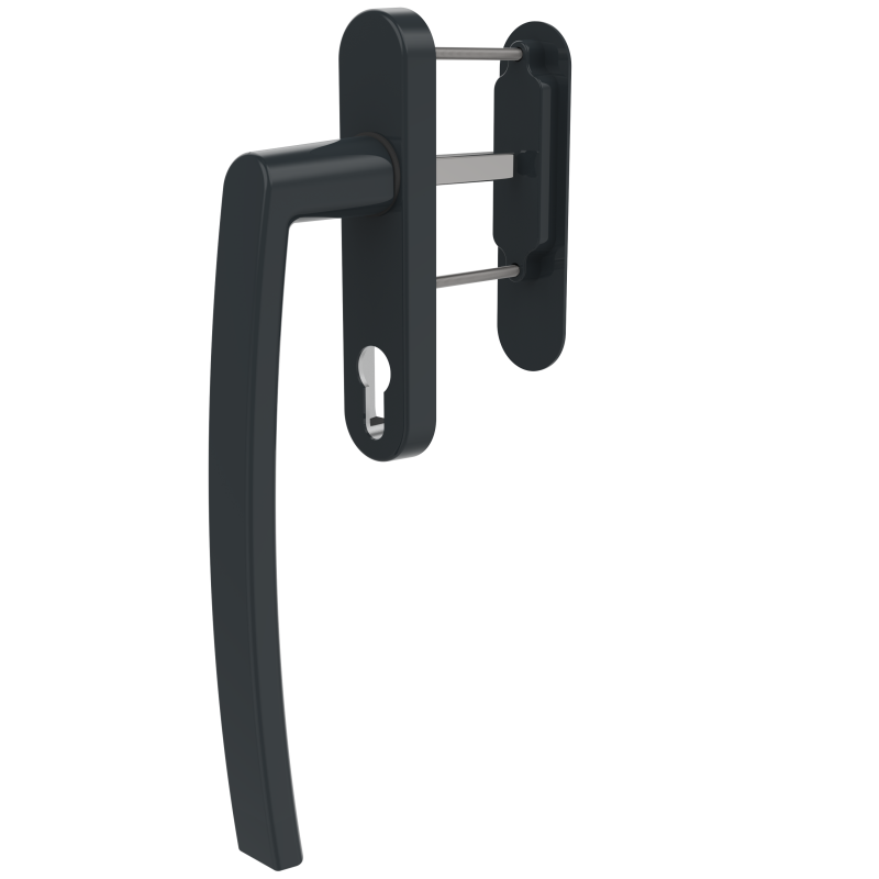 SLIDING GROUP AL JUMBO MILANO HEBE SCHIEBE BUILT-IN HANDLE WITH BARREL HOLE 7016
