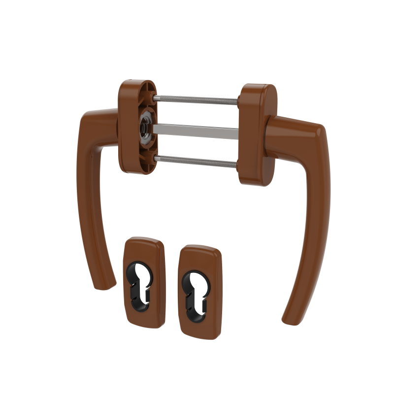 SLIDING GROUP AL JUMBO MILANO SET WITH ROSETTE 8003