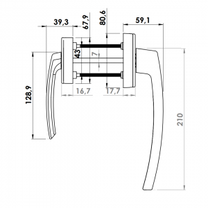 SLIDING GROUP AL MEGA MILANO FLAT SET 8003