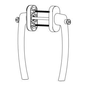 SLIDING GROUP AL MEGA MILANO SET LOCKABLE 8003