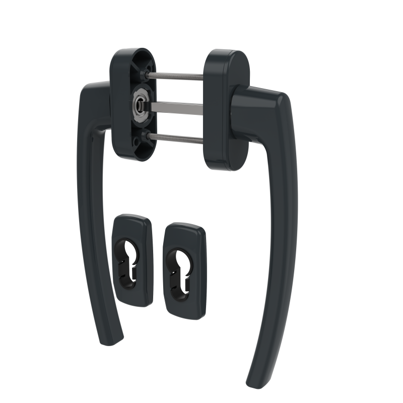 SLIDING GROUP AL MEGA MILANO SET WITH ROSETTE 7016