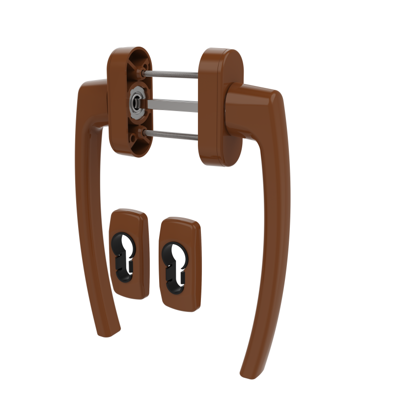SLIDING GROUP AL MEGA MILANO SET WITH ROSETTE 8003