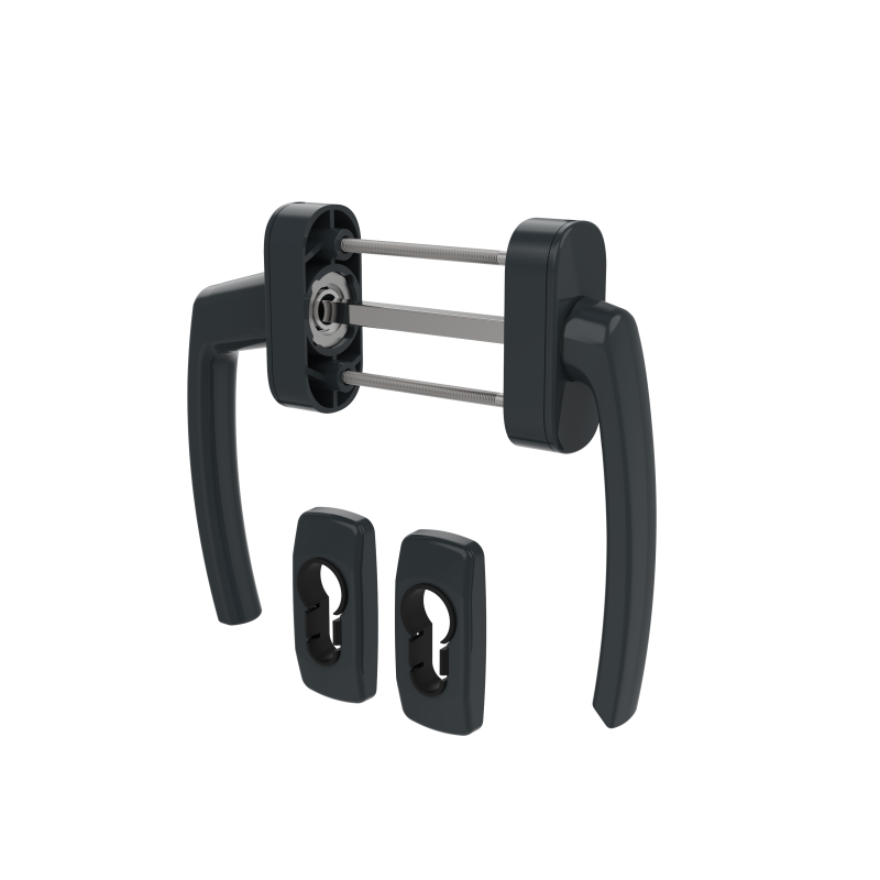 SLIDING GROUP AL MILANO FLAT SET WITH ROSETTE 7016
