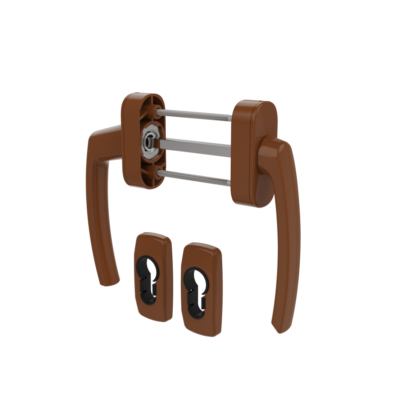 SLIDING GROUP AL MILANO FLAT SET WITH ROSETTE 8003