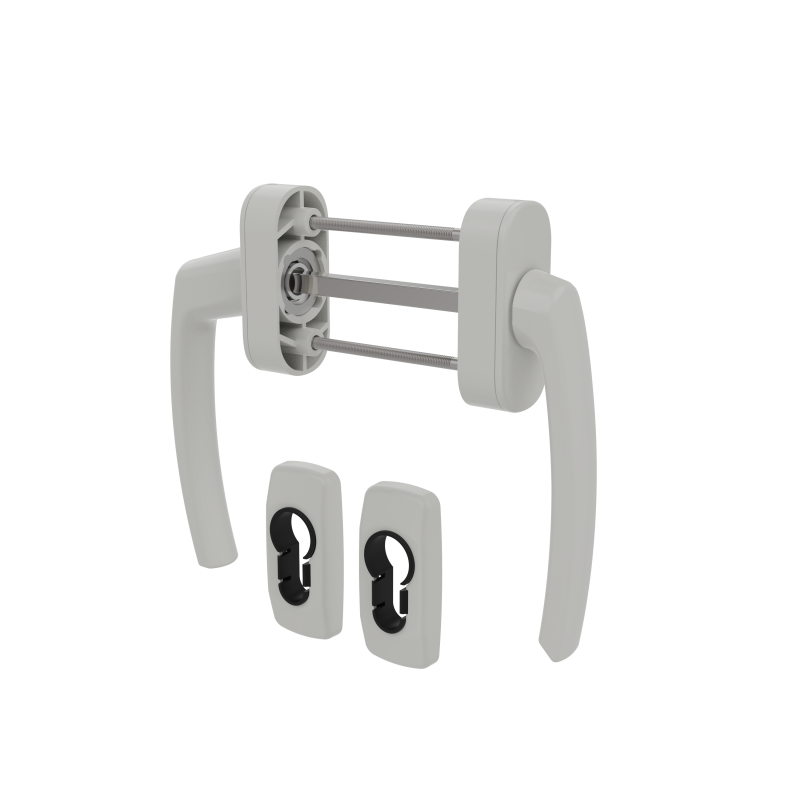SLIDING GROUP AL MILANO FLAT SET WITH ROSETTE 9016