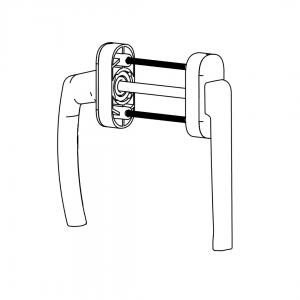 SLIDING GROUP AL MILANO ZERO SET 9005 MATTE