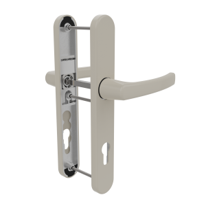 DOOR HANDLE AL JUMBO MILANO 92 MM AXIS WITH ZAMAC BODY 1013
